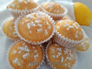 Muffin limone e cocco