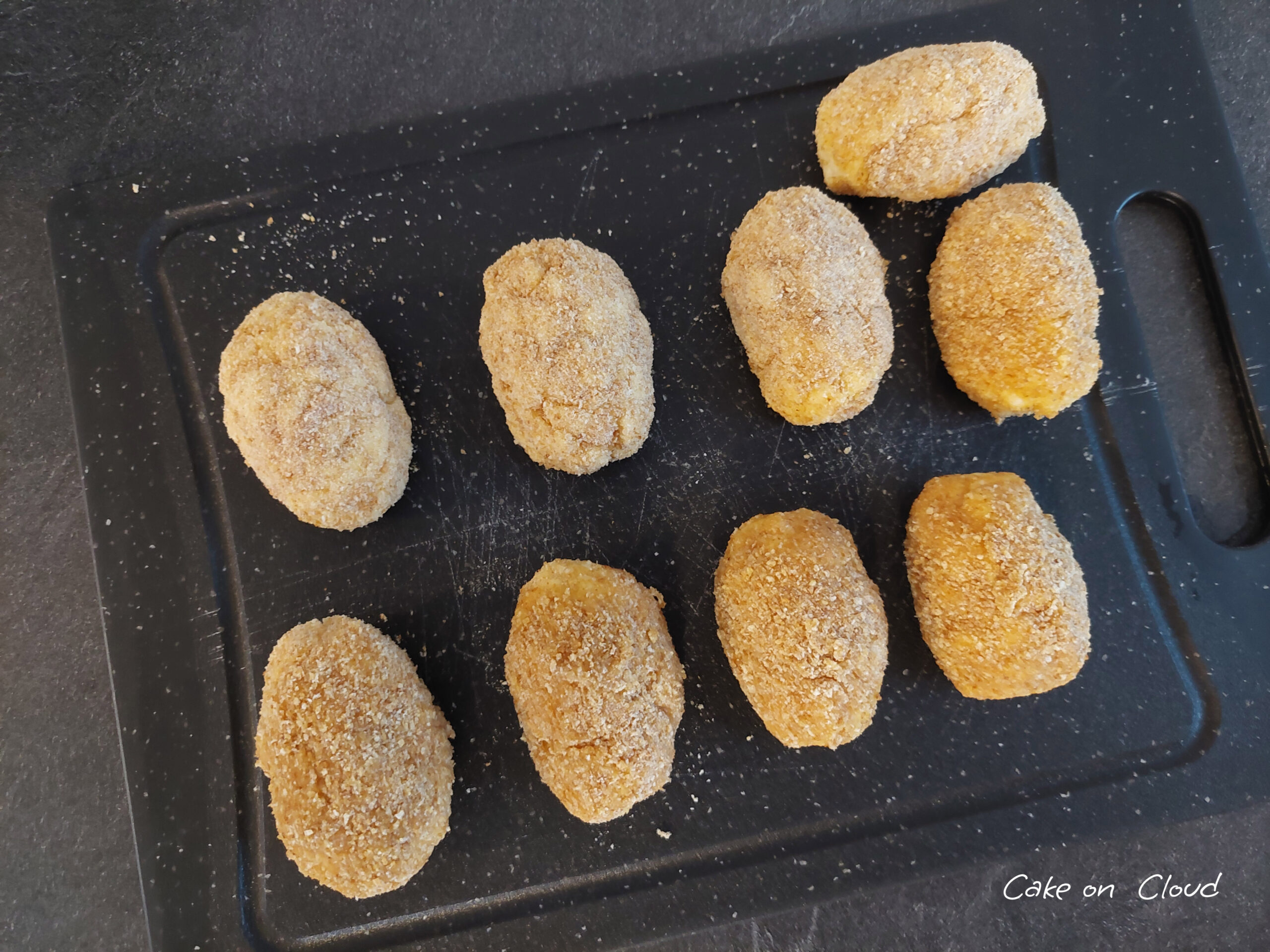 Croquetas de jamon • Scopri la ricetta Cake On Cloud