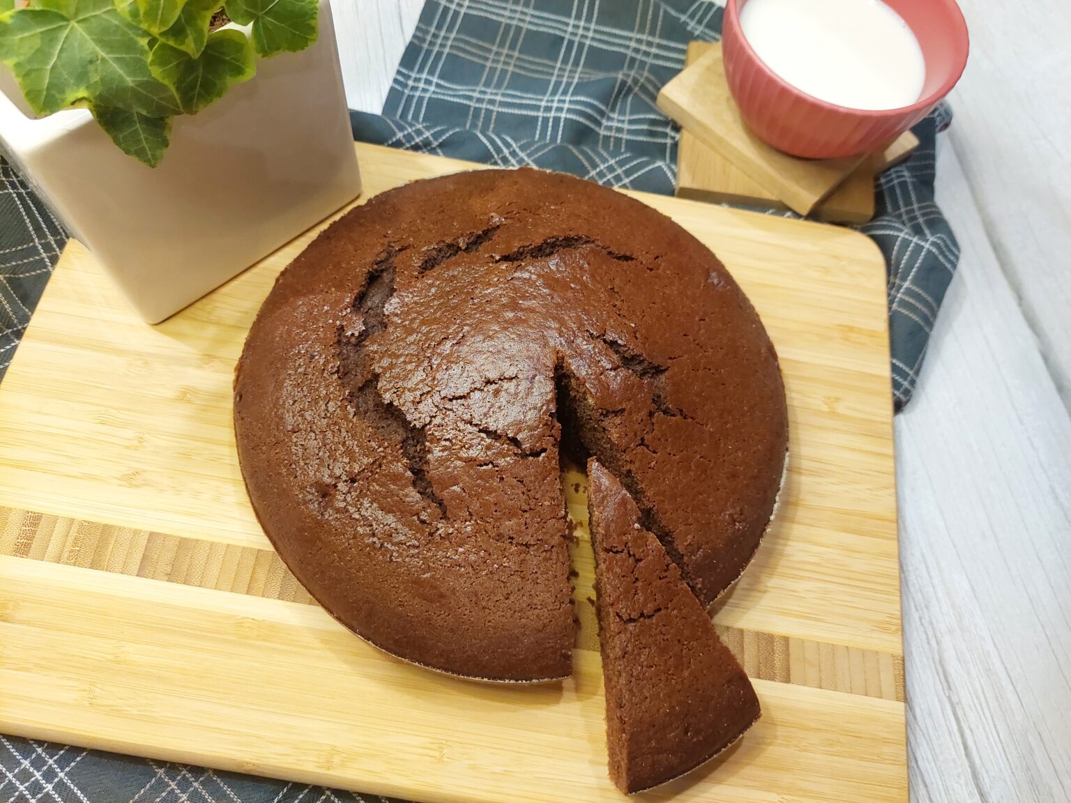 torta al latte e cacao
